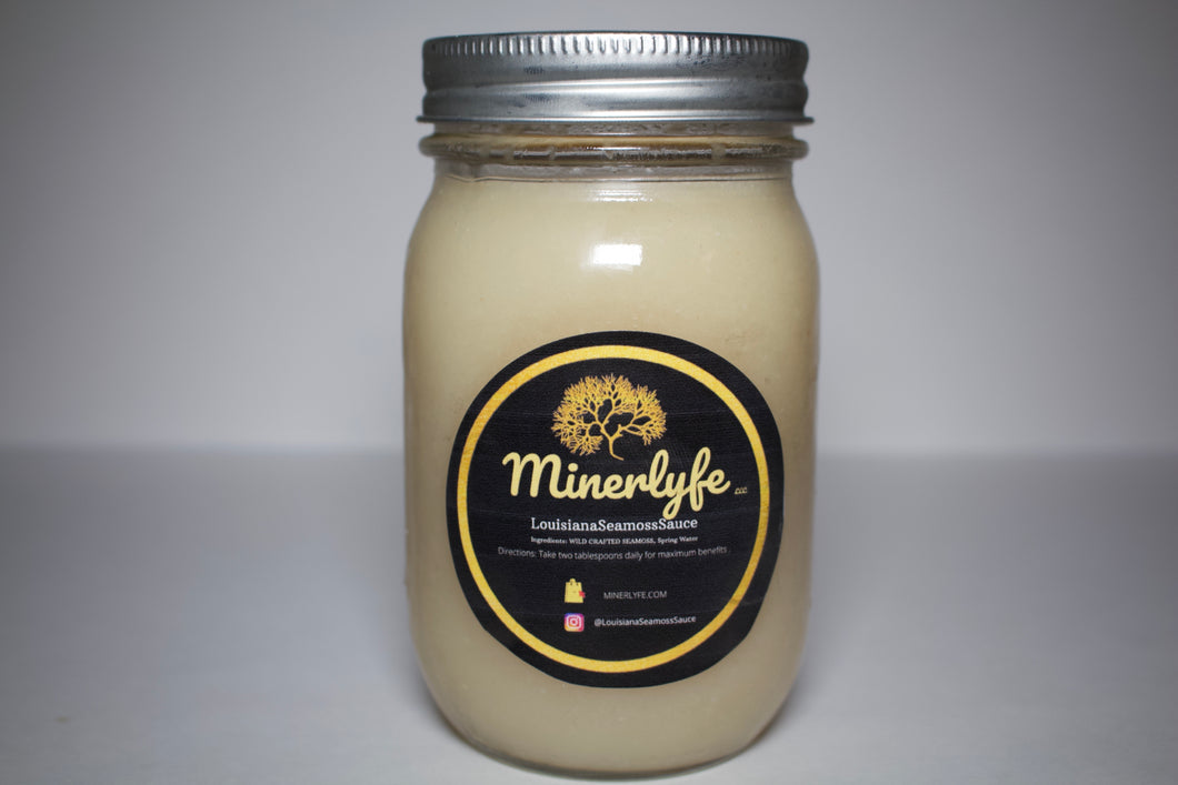 16oz of Wild Crafted Sea Moss Gel